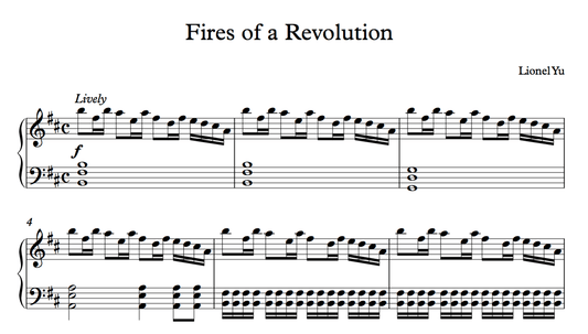 Fires of a Revolution - MusicalBasics