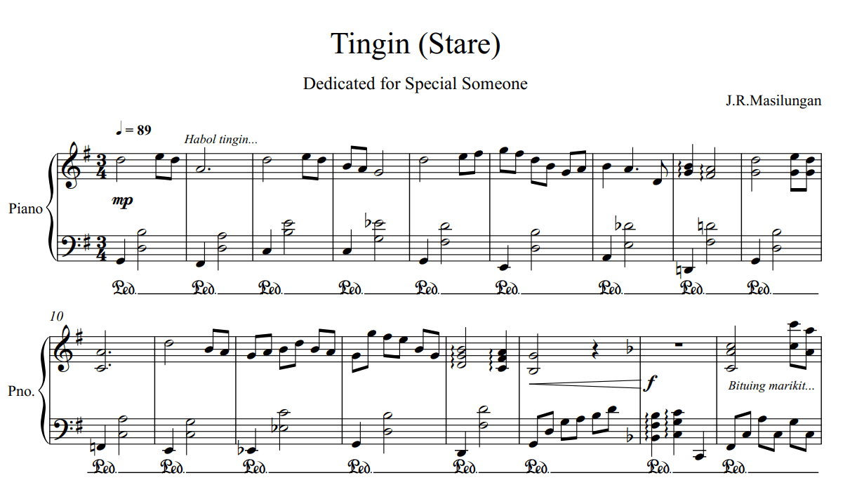 Tingin - MusicalBasics