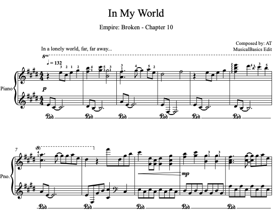 In My World