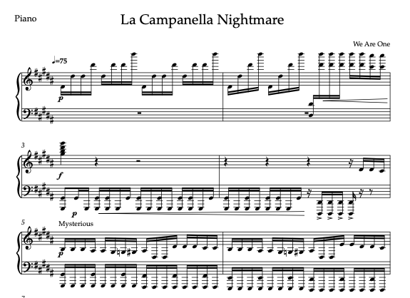La Campanella Nightmare