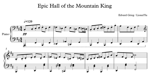 Epic Hall of the Mountain King - MusicalBasics