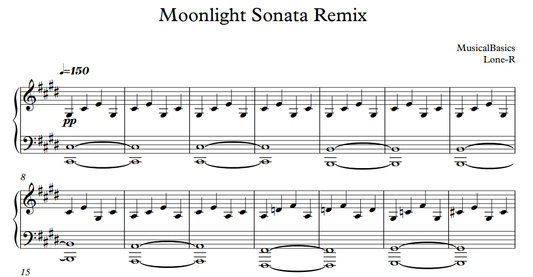 Moonlight Sonata Nightmare - MusicalBasics