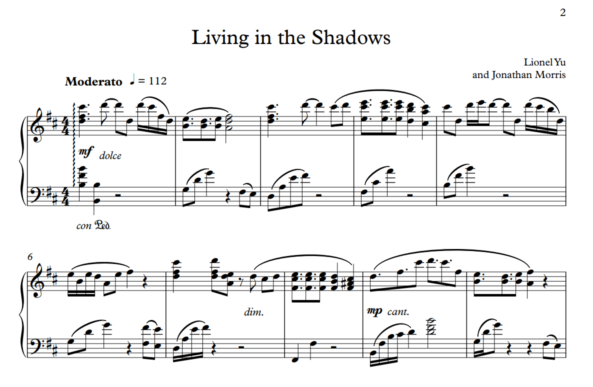 Living In The Shadows - MusicalBasics