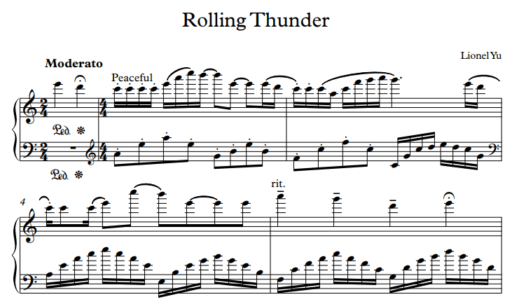 Rolling Thunder - MusicalBasics