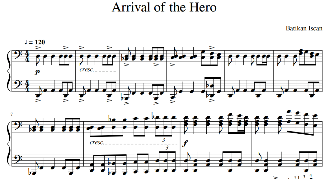 Arrival of the Hero - MusicalBasics