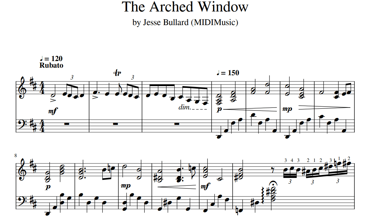 The Arched Window - MusicalBasics