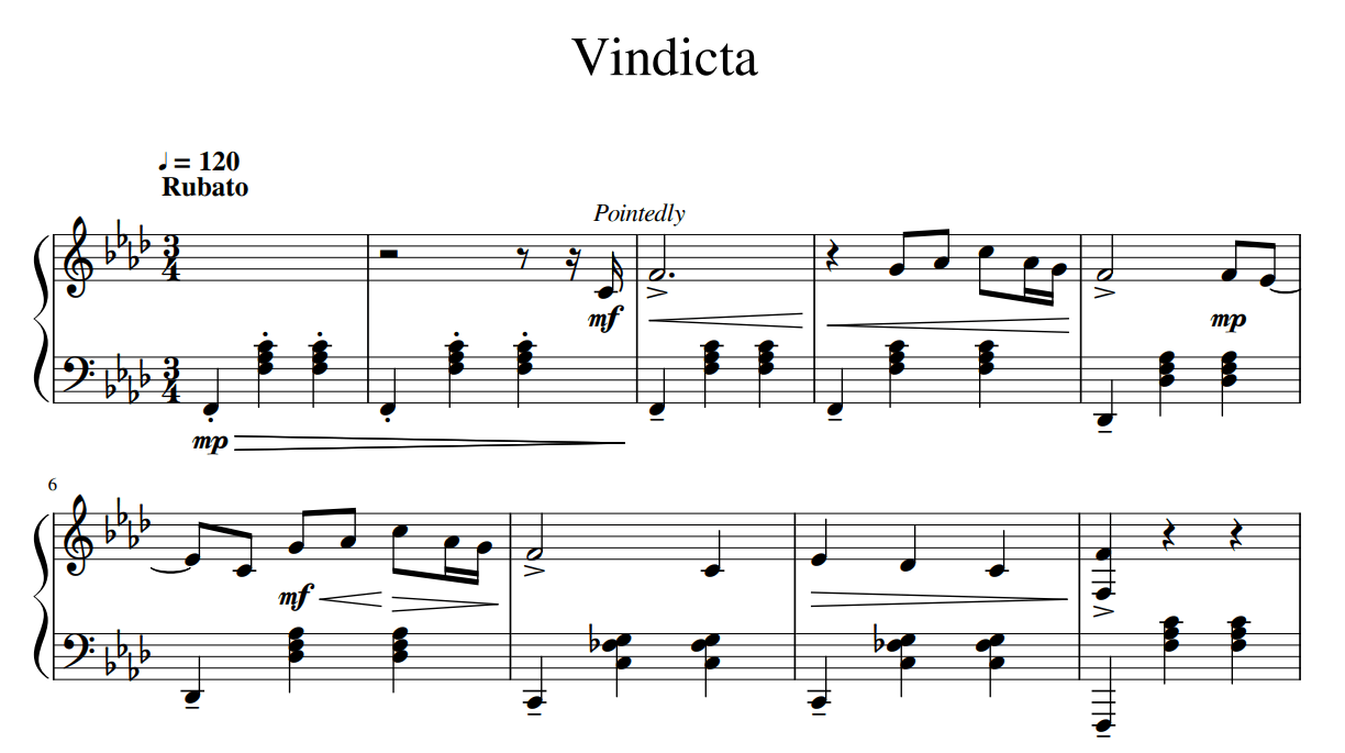 Vindicta - MusicalBasics