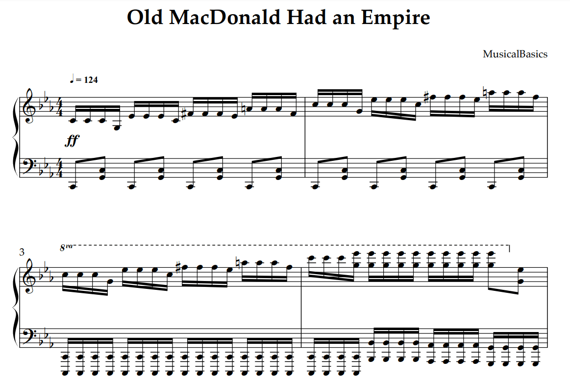 Old MacDonald Had An Empire - MusicalBasics