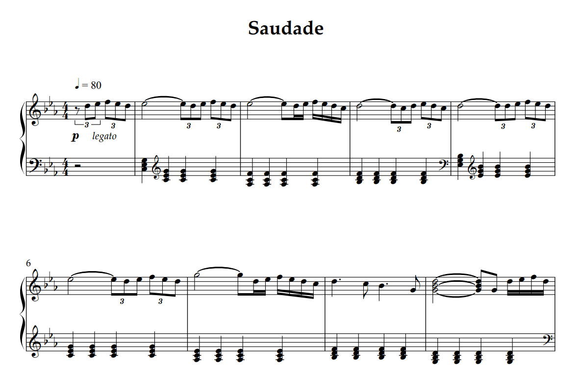Saudade - MusicalBasics