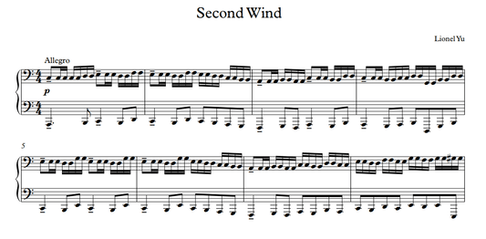 Second Wind - MusicalBasics