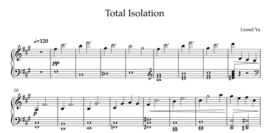 Total Isolation - MusicalBasics