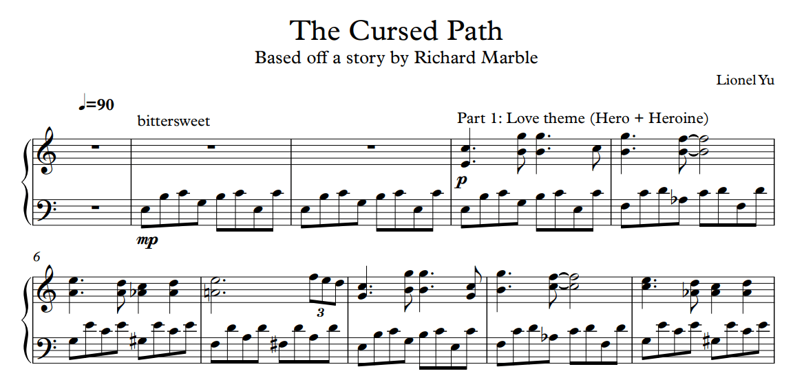 The Cursed Path - MusicalBasics