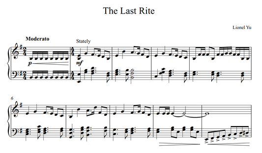 The Last Rite - MusicalBasics