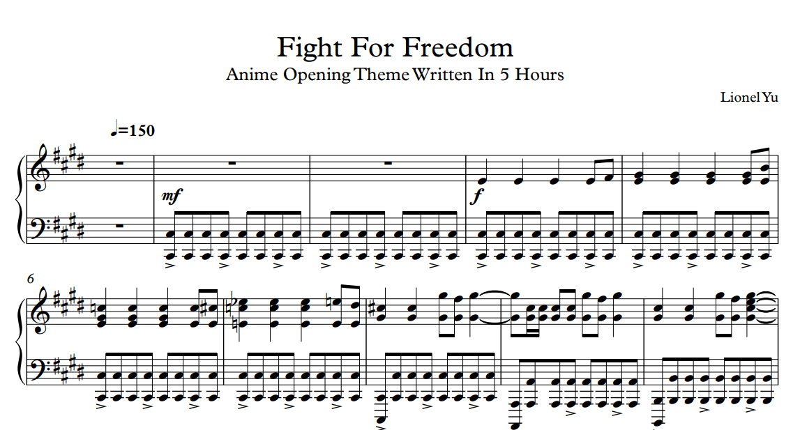 Fight For Freedom - MusicalBasics
