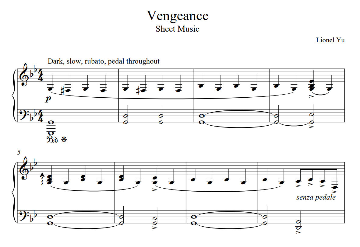 Vengeance - MusicalBasics