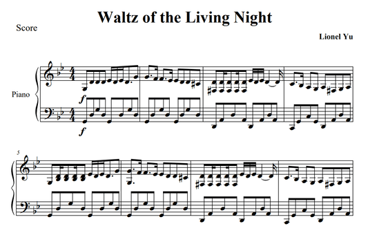 Waltz of the Living Night - MusicalBasics